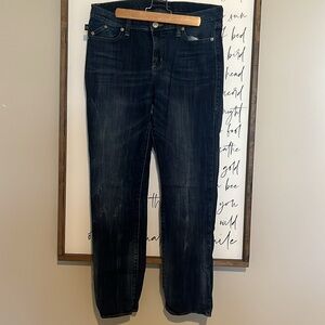 Rock & Republic BERLIN Womens Dark Wash Stretch Skinny Jeans Sz 14